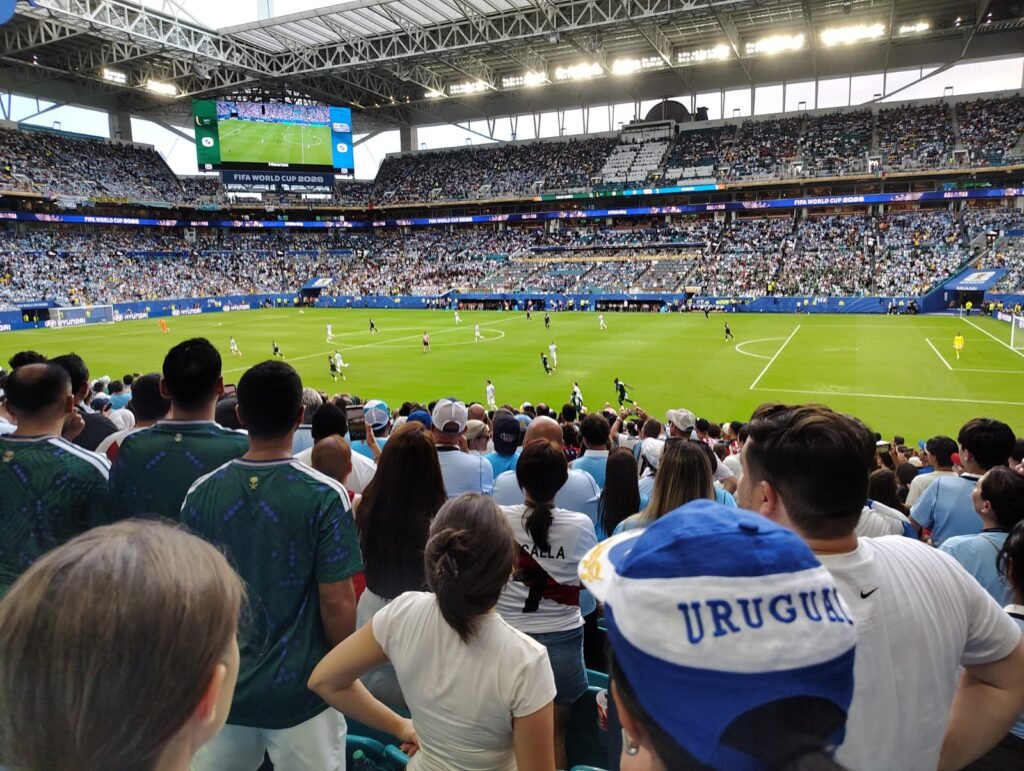 Así viví el Uruguay-Arabia Saudita en el estadio